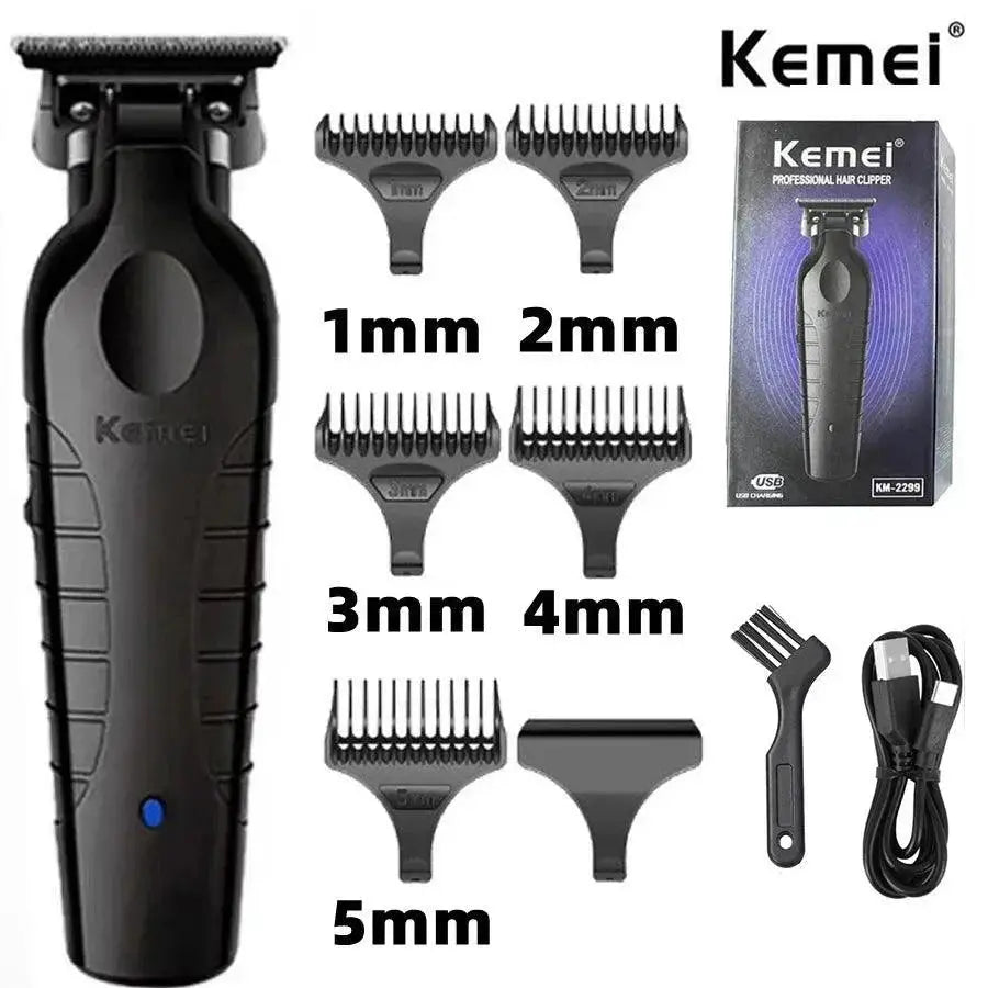 Cordless Hair Trimmer Precision Grooming 180 Min Battery