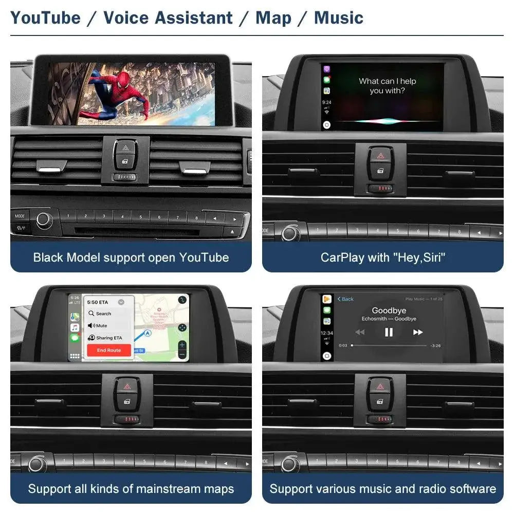 Wireless CarPlay Android Auto For BMW CIC Series 1 2 3 4 5 7 - OurLum.com