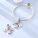 Pcs Lot Sterling Silver Pink