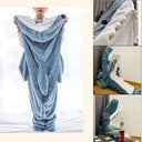 Cozy Wearable Blanket For Adults Kids