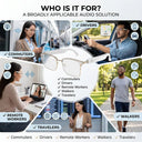 Open-Ear Audio Glasses Adaptive Lens