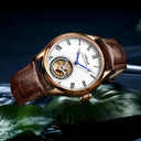 Luxury Tourbillon Skeleton Watch Men