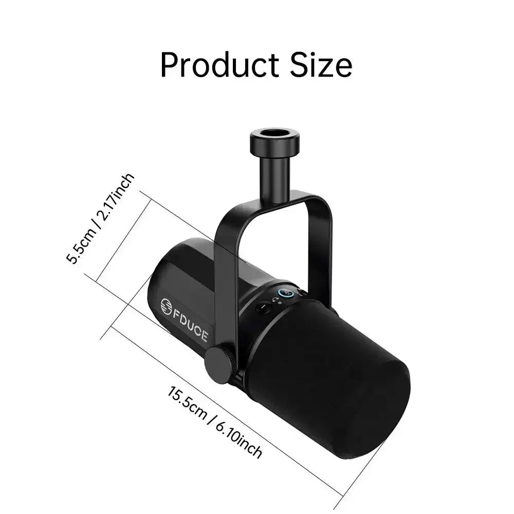 FDUCE Dynamic Microphone SL40X SL40 Metal Headset Output