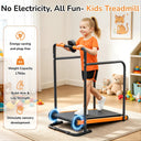 AKLUER Kids Self Propelled Walking Pad Treadmill Safe Indoor Play