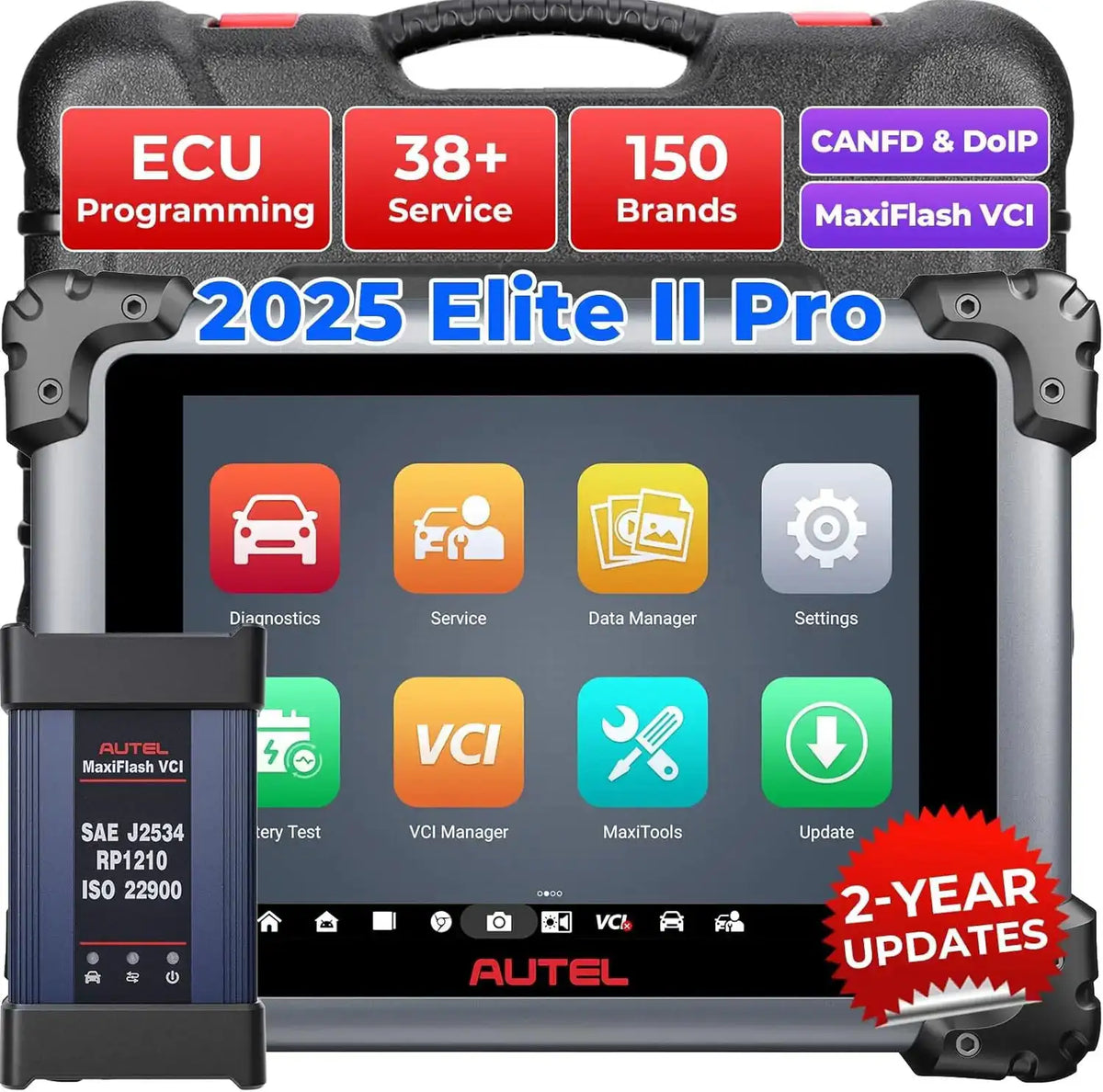 Autel MaxiSys Elite II Pro Diagnostic Tool — product view 1