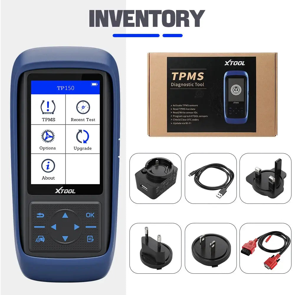 XTOOL TP150 WIFI TPMS Programming Tool 315/433MHz Sensors Tire Activation Programing Learning Reading OBD2 Diagnostic Scanner