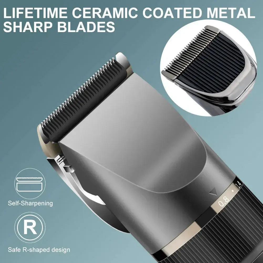 Hair Clipper Rechargeable Electric Trimmer For Men