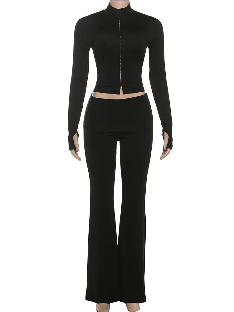 NIBBER Cropped Outfit Set