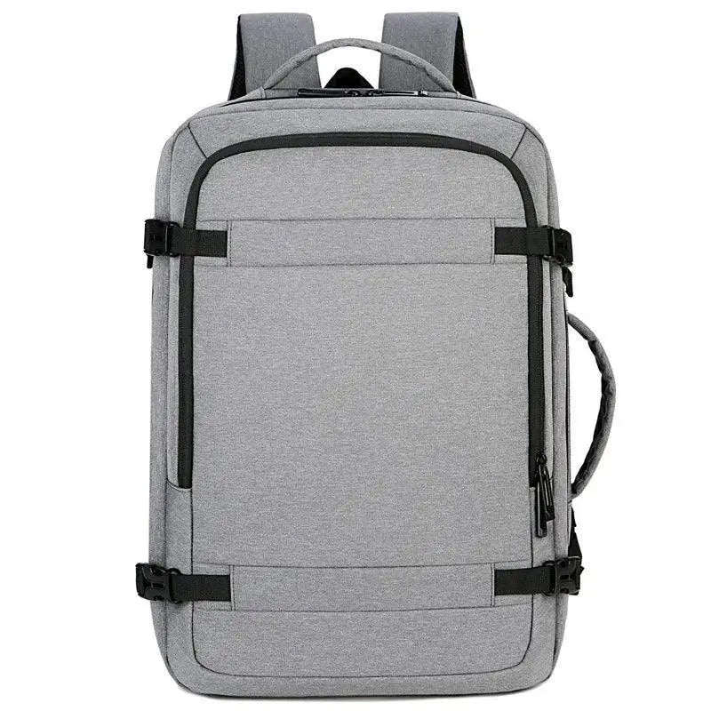 40L Expandable USB Travel Backpack Flight Approved Carry On