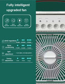 Xiaomi 3-in-1 Portable Fan Air Conditioners Fan With LED Light