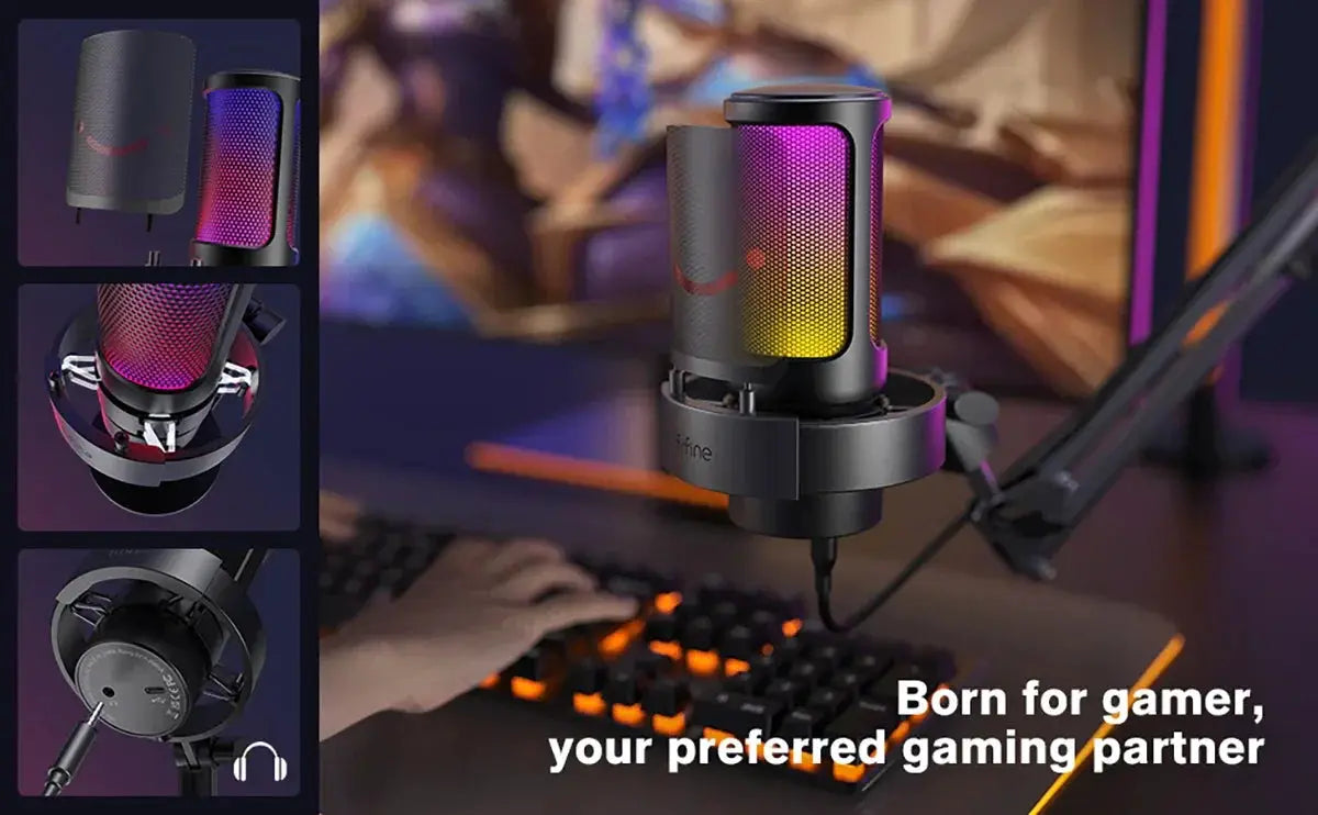 Studio-Quality Usb Mic for Streamers Fifine — product view 15