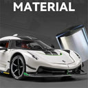Attack Alloy Diecast Metal Racing Car Koenigsegg Jesko Model