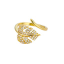 Luxury Gold Stainless Steel Rings Elegant Jewelry Set for All
