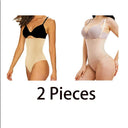 High Waist Seamless Body Shaper Briefs Firm Control Thong