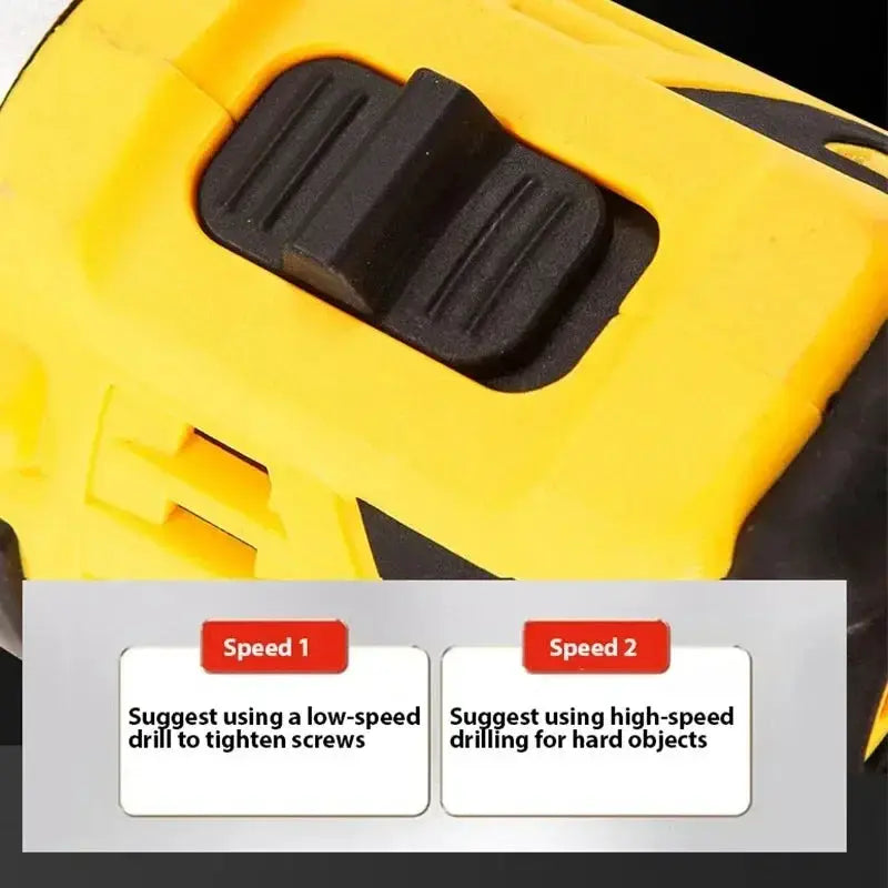 20V Cordless Brushless Hammer Drill 20 Plus 3 Torque Tool