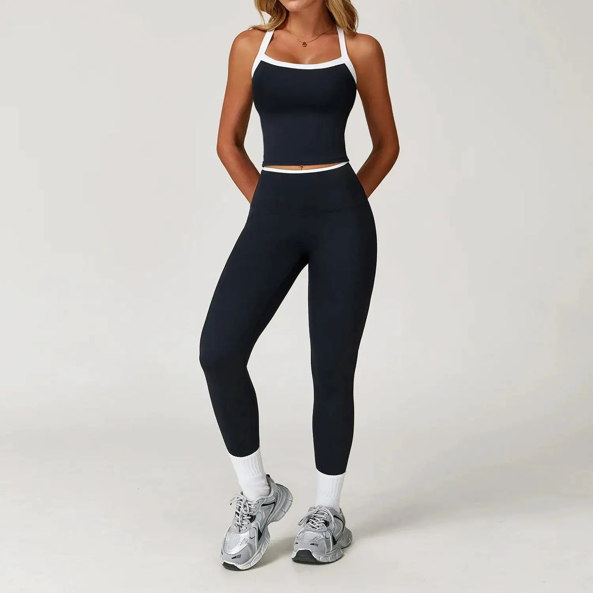 Women's High Waist Flared Yoga Set — product view 8