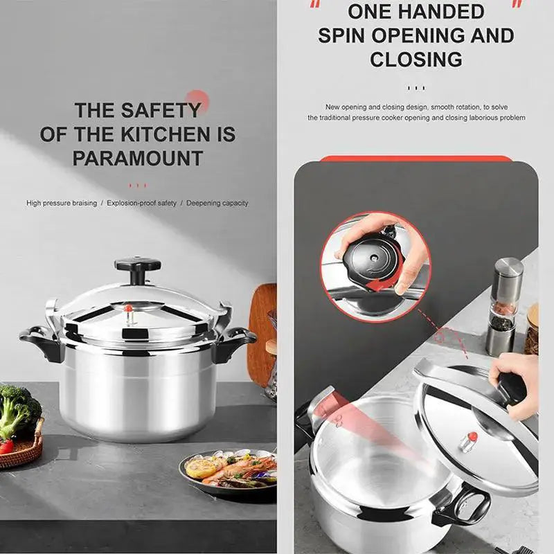 Safe Aluminum Pressure Cooker For Fast Cooking 3L 4L 5L
