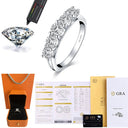 Round Moissanite Jewelry in Sterling Silver