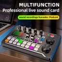 Live Streaming Audio Mixer Console