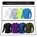 Quick Dry Breathable Long Sleeve T-Shirt Men's Fitness Tops