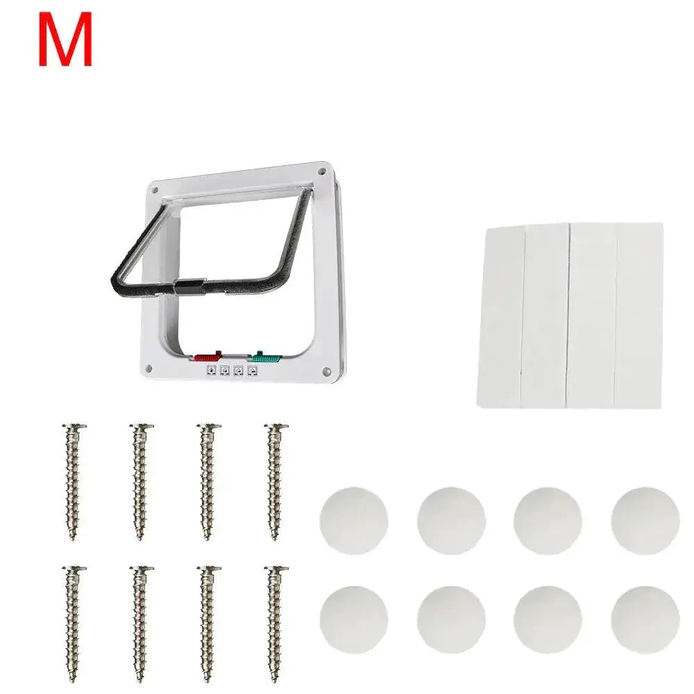 Cat Flap Door for Small Pets Security — product view 8