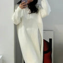Warm Knit Dress for Women Travel Ready