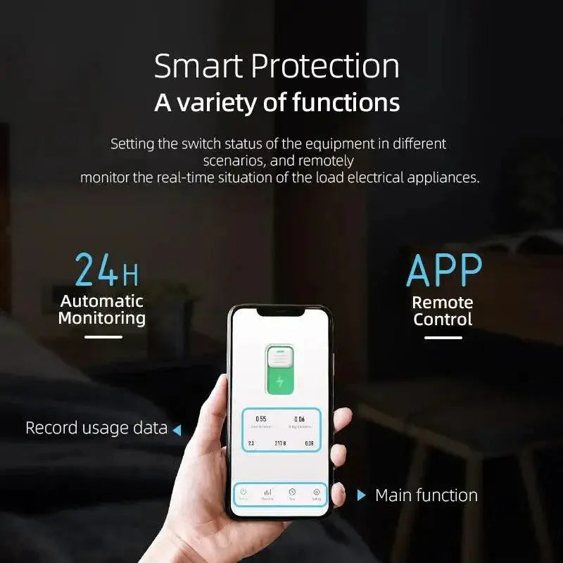 Tuya Smart Circuit Breaker With Power Metering Control