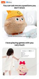Plush Robot for Kids Comfort AI Chats