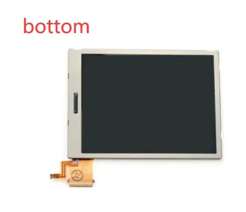 Replacement Top Upper/Bottom Lower Down LCD Screen For Nintendo 3DS LCD with/no Touch Screen Digitizer Glass Display Touch Panel