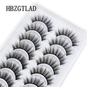 Glamorous Handmade 3D Mink Crisscross Eyelashes 10 Pairs