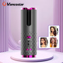 Portable Wireless Hair Curler for Waves & Curls LED Display