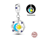 Sterling Silver Sparkling Zircon Star
