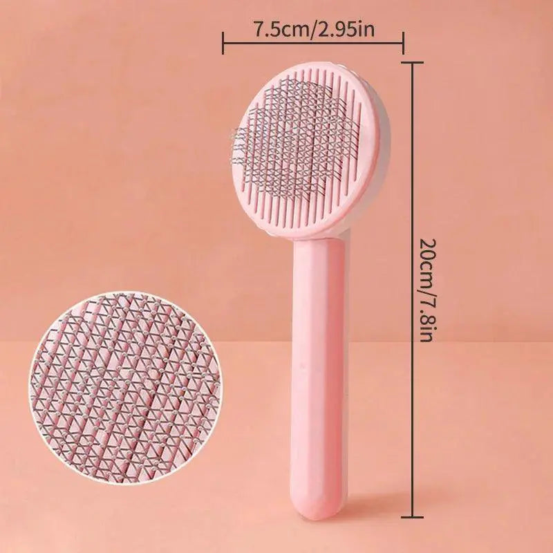 Self Cleaning Slicker Brush for Dogs — product view 11