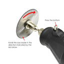 Mini Circular Saw Blade Set for Precise Cuts with Steel Blades