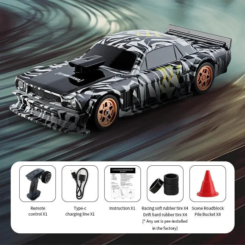 1/43 RC Car Mini Racing Cars High-Speed 4WD Model Toys - OurLum.com