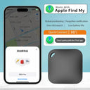 Smart Bluetooth GPS Tracker Work with Apple Find My App Locator