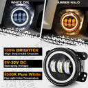 Jeep Wrangler JK Led Fog Lights