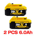 DCB200 8000mAh High Capacity Lithium Battery for 18V Tools