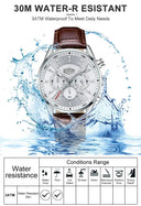 Heroforce Silver Chronograph Watch