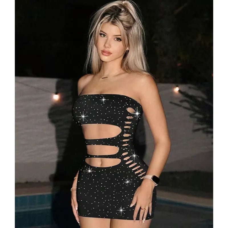 Mesh Summer Beach Coverup Dress