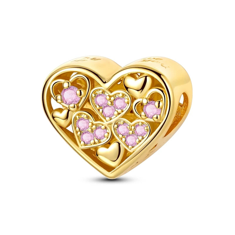 Charm Sterling Silver Mother's Day