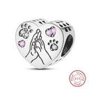 Sterling Silver Heart Shaped Warm