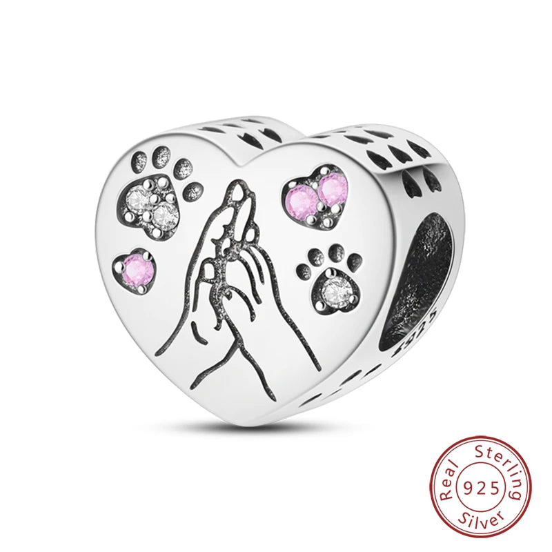 Sterling Silver Heart Shaped Warm