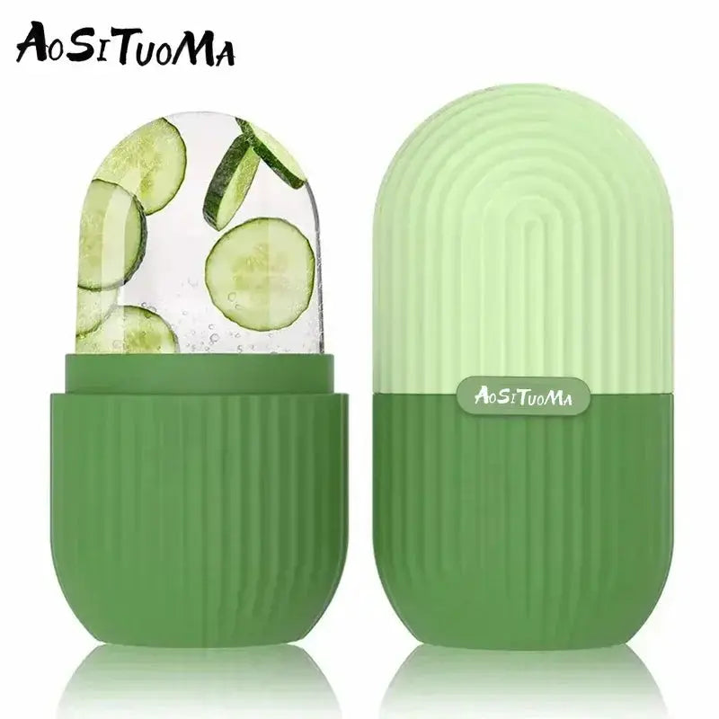 Silicone Ice Face Roller For Contouring And Pore Shrinking