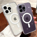 Luxury Clear Magsafe iPhone Case - Magnetic Protection Style