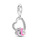 Silver Plated Charm Beads Bracelet