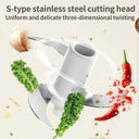 Effortless Garlic Press for Kitchen Cooks