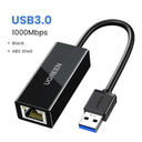 USB Ethernet Adapter: Fast Connection for Laptop and Switch