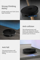 ABIR X6 Robot Vacuum Cleaner with 6000PA Suction