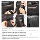 Fine Hair Transformation Seamless Skin Weft Tape Extensions